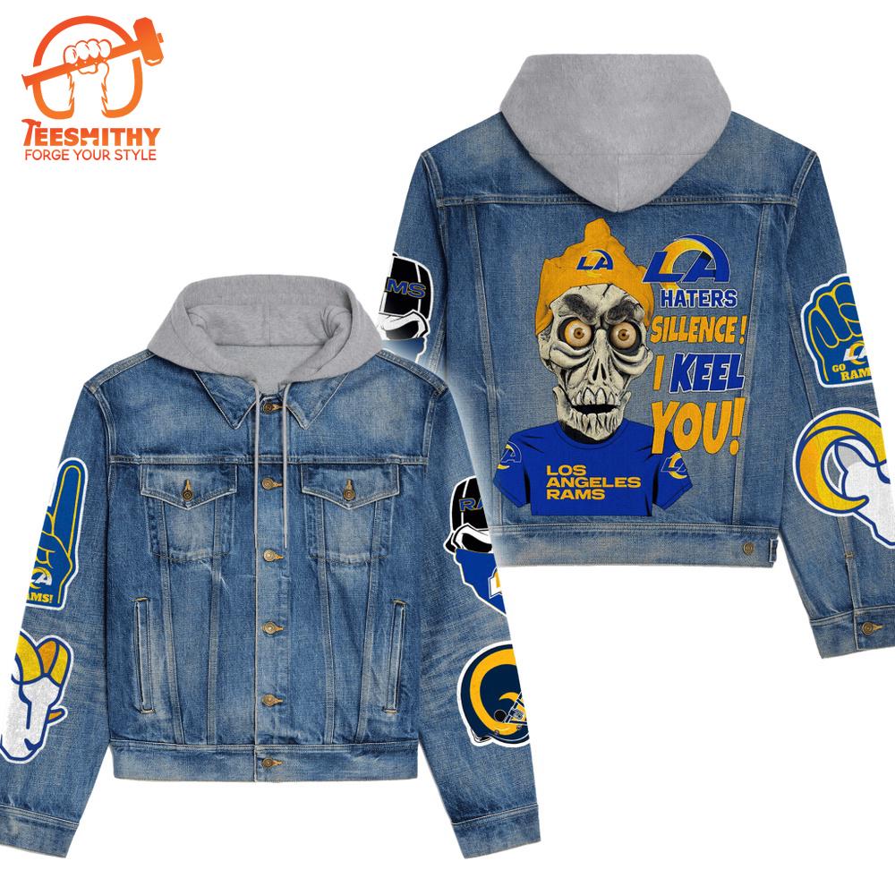 Los Angeles Rams Premium Hooded Denim Jacket V2