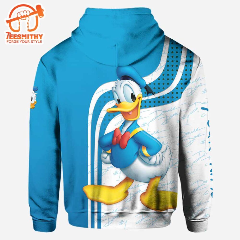 Lovely Donald Duck- Personalized Mouse Hoodie And Leggings