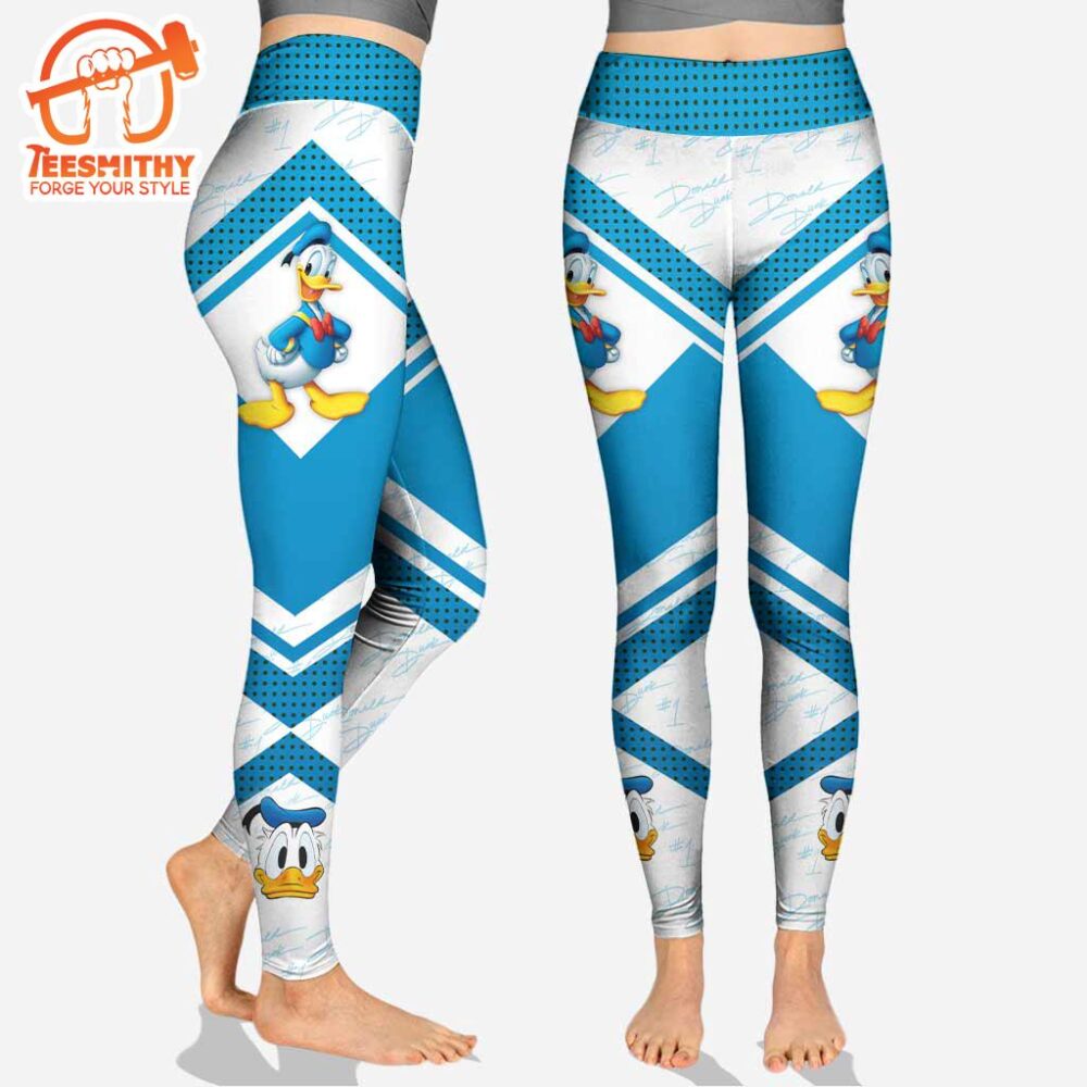 Lovely Donald Duck- Personalized Mouse Hoodie And Leggings