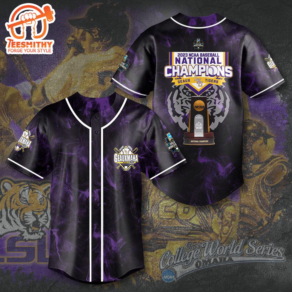 Lsu Tigers Baseball Trendding For Fans Baseball Jersey Shirt, For Gift Fans Jersey