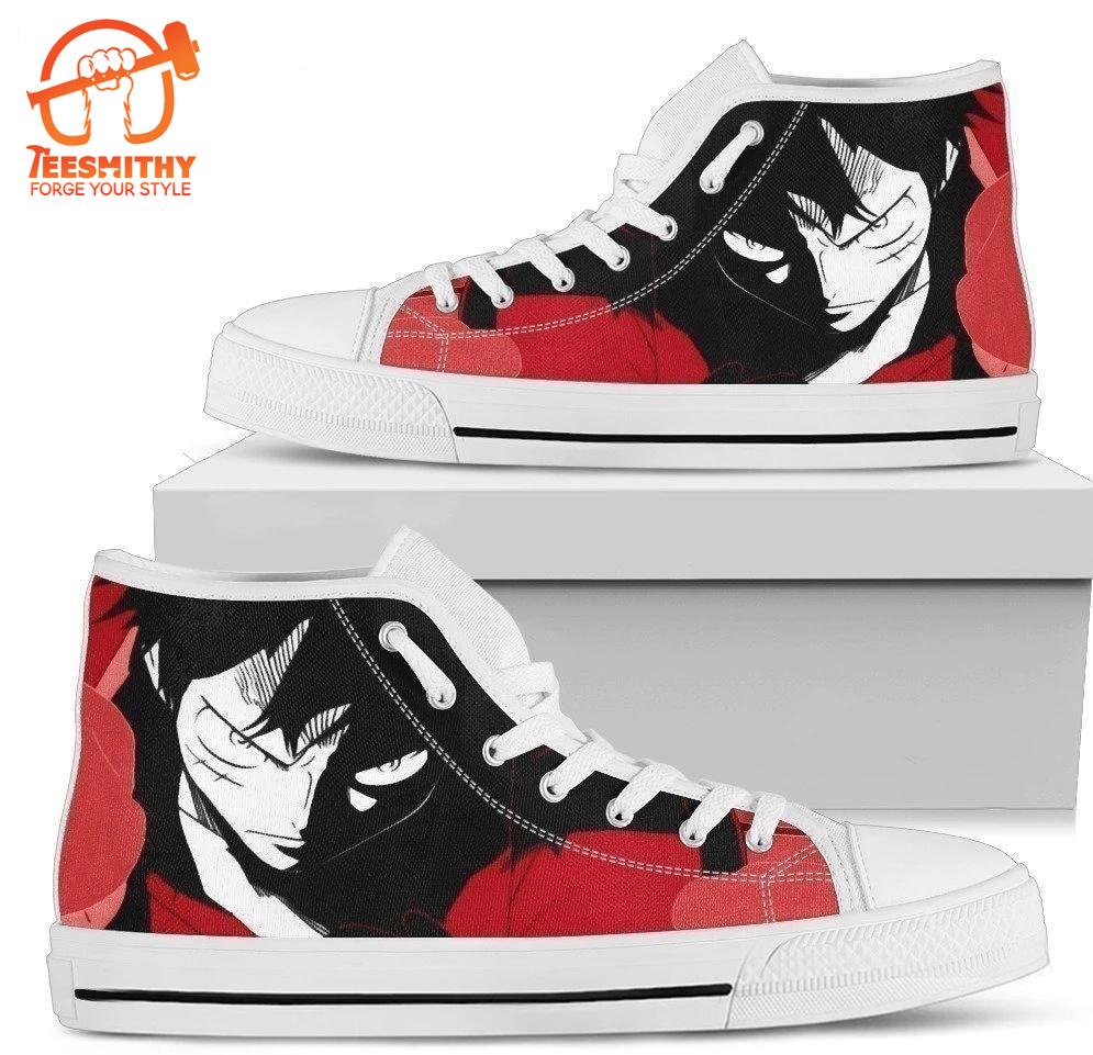 Luffy Sneakers High Top Fan One Piece Gift