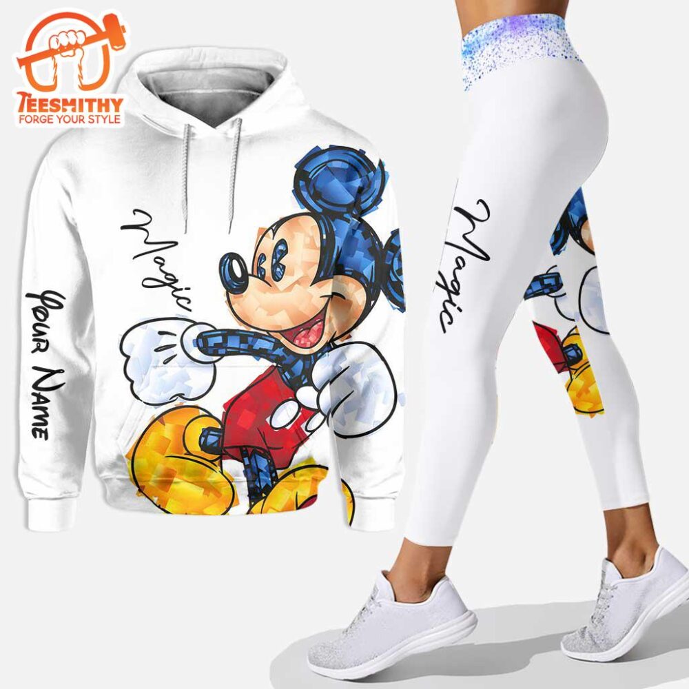 Magic Mickey  Mouse Ears – Personalized Hoodie and Leggings – DN100 9501334700318