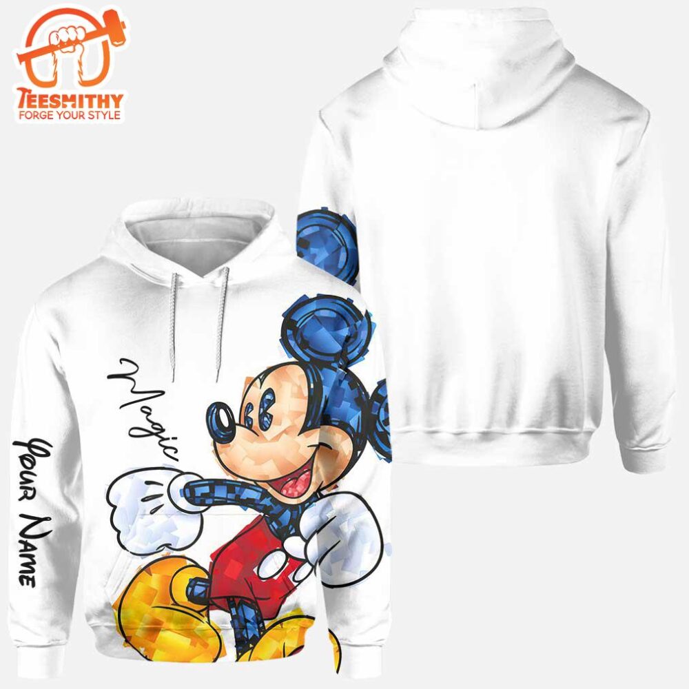 Magic Mickey Mouse Ears - Personalized Hoodie and Leggings - DN100 9501334700318