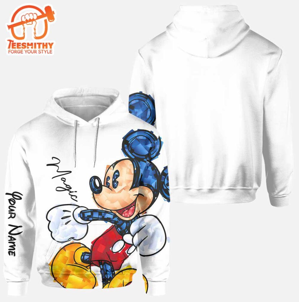 Magic Mickey  Mouse Ears – Personalized Hoodie and Leggings – DN100 9501334700318