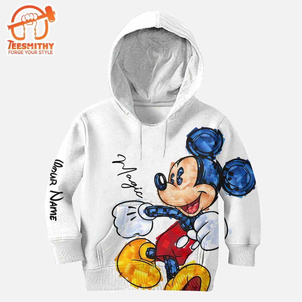 Magic Mickey  Mouse Ears – Personalized Hoodie and Leggings – DN100 9501334700318