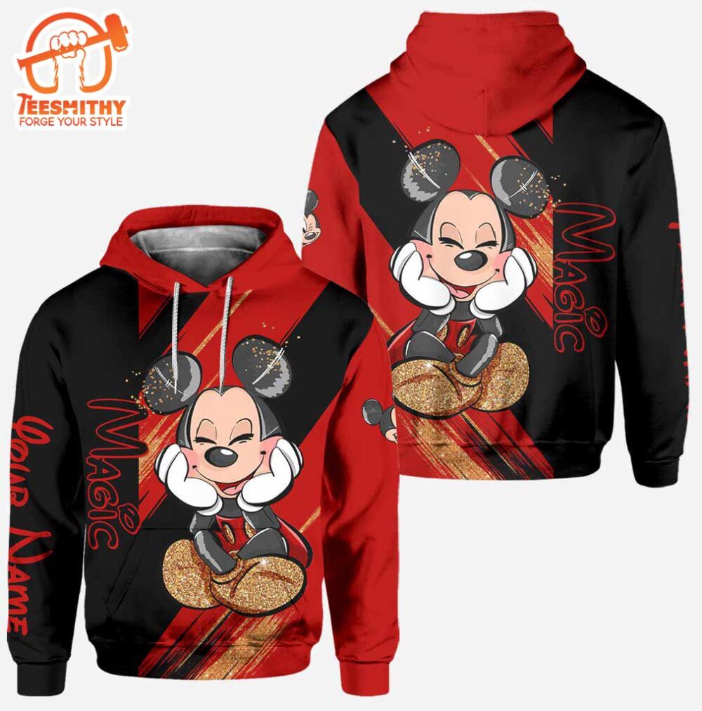 Magic Mickey Mouse Ears – Personalized Hoodie And Leggings