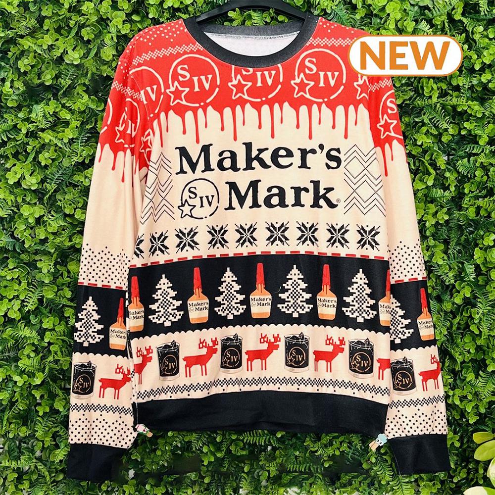 Maker’s Mark  Ugly Christmas Sweater Shirt, Sweatshirt