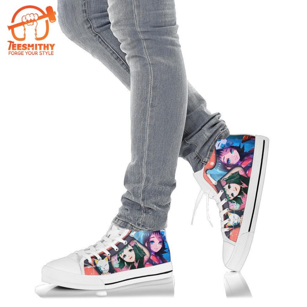 Makomo Sneakers Demon Slayer High Top Shoes