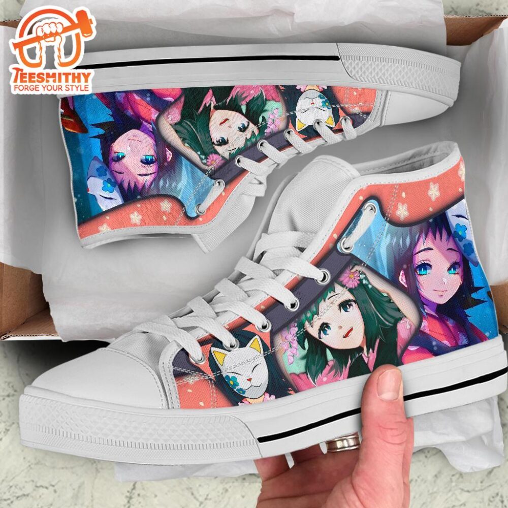 Makomo Sneakers Demon Slayer High Top Shoes