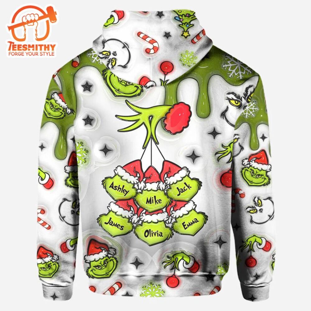 Mama Grinch – Personalized Mother Grinch Hoodie and Leggings