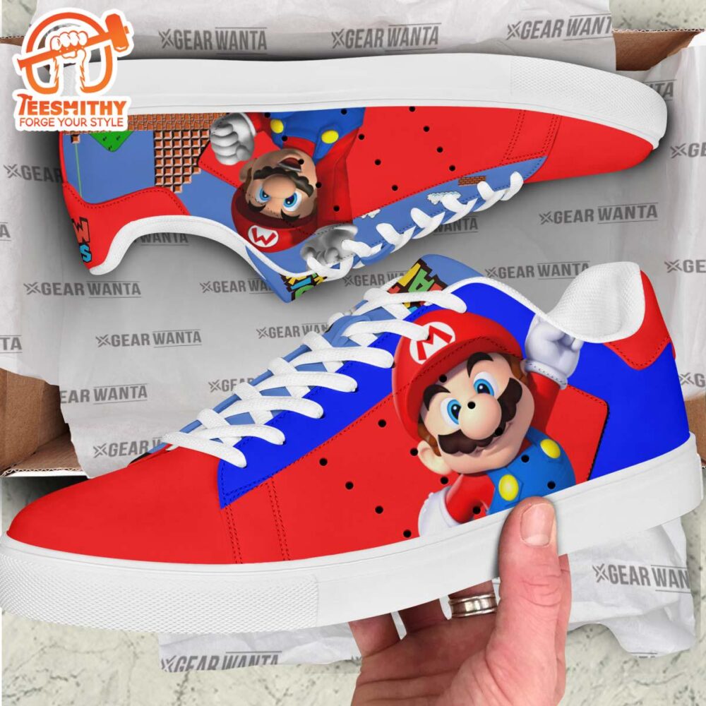 Mario Stan Smith Shoes For Kid