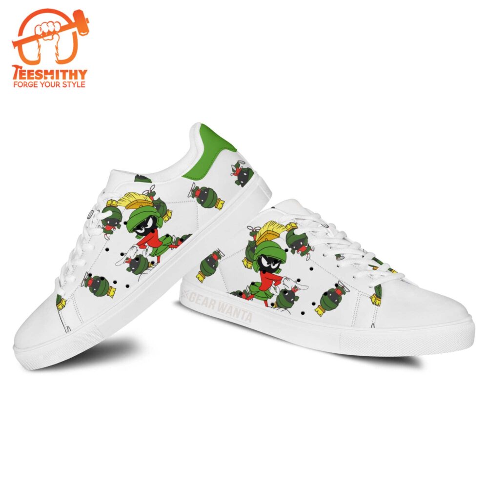 Marvin The Martian Stan Smith Shoes For Kid