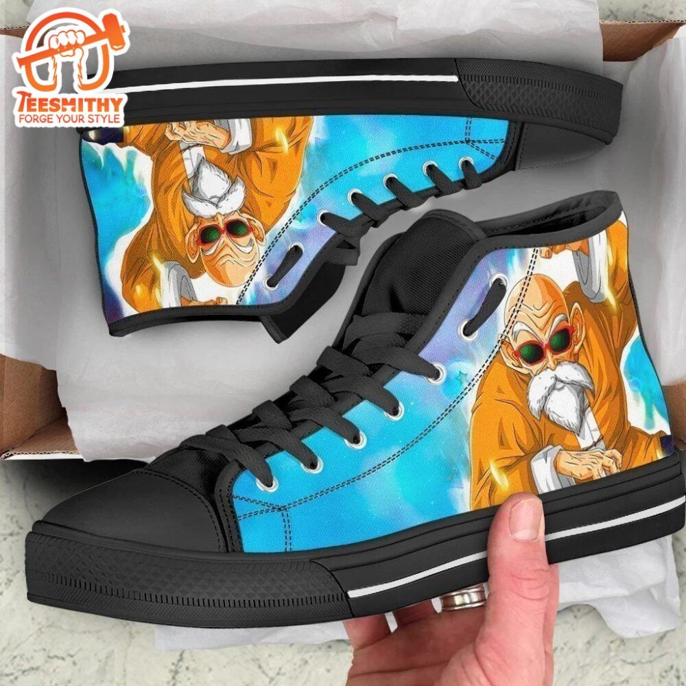 Master Roshi High Top Shoes Dragon Ball Custom