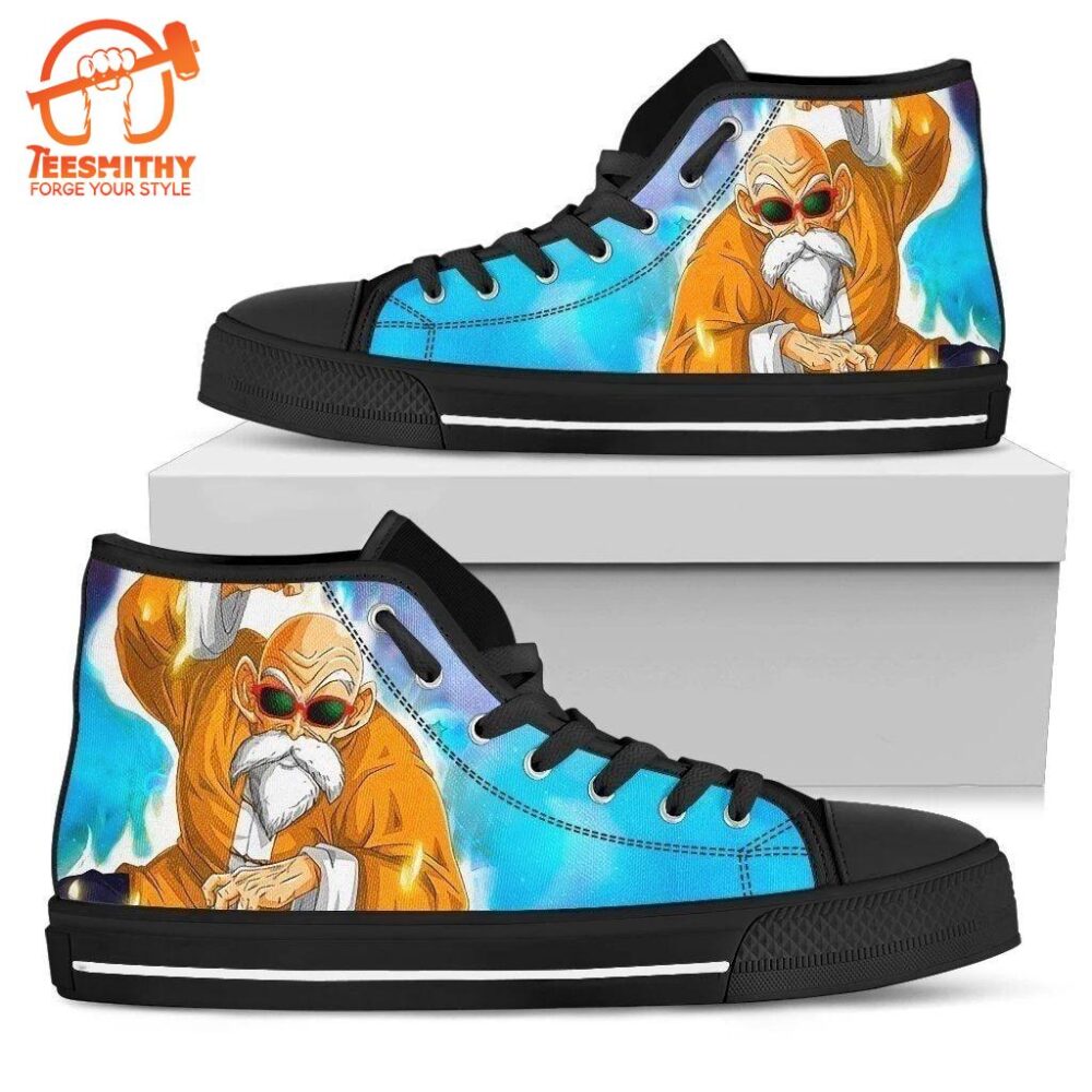 Master Roshi High Top Shoes Dragon Ball Custom