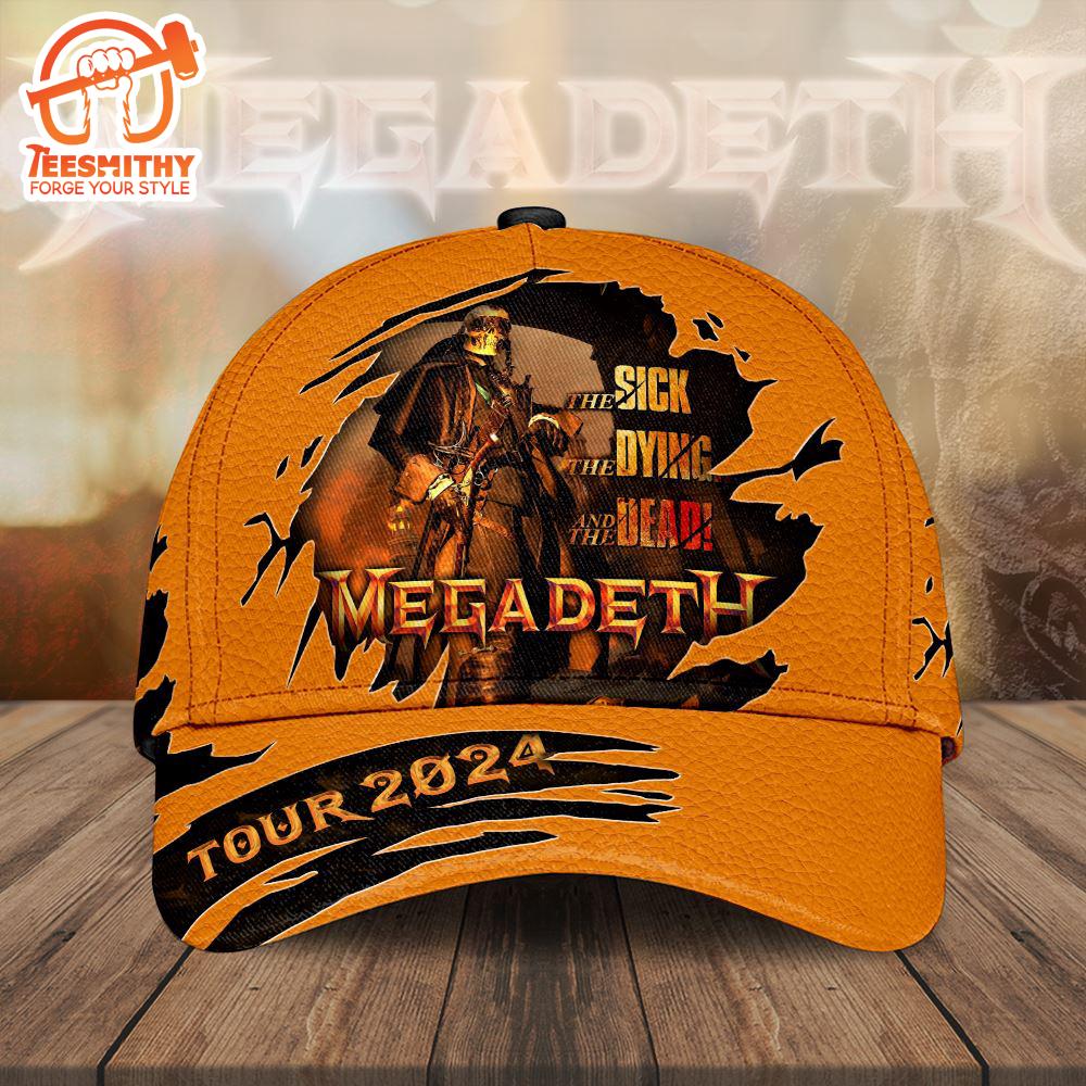 Megadeth Band Classic Cap 3D Hat Trendding New