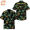 Megadeth Hazard Logo Short Sleeve Aloha Shirt