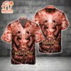 Megadeth Hellfire Skulls Short Sleeve Aloha Shirt