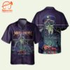 Megadeth Holy Wars The Punishment Due Short Sleeve Aloha Shirt