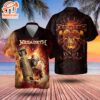 Megadeth Nuclear Countdown Short Sleeve Aloha Shirt