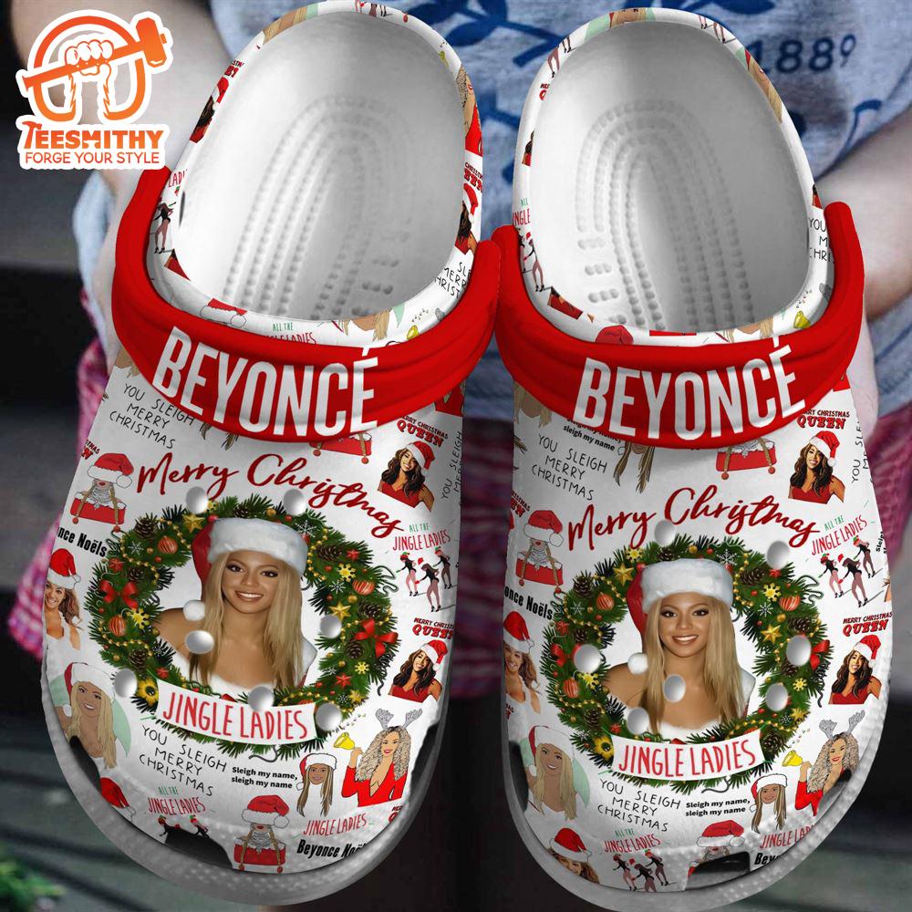 Merry Christmas Beyonce Music Clogs Shoes For Men Women and Kids