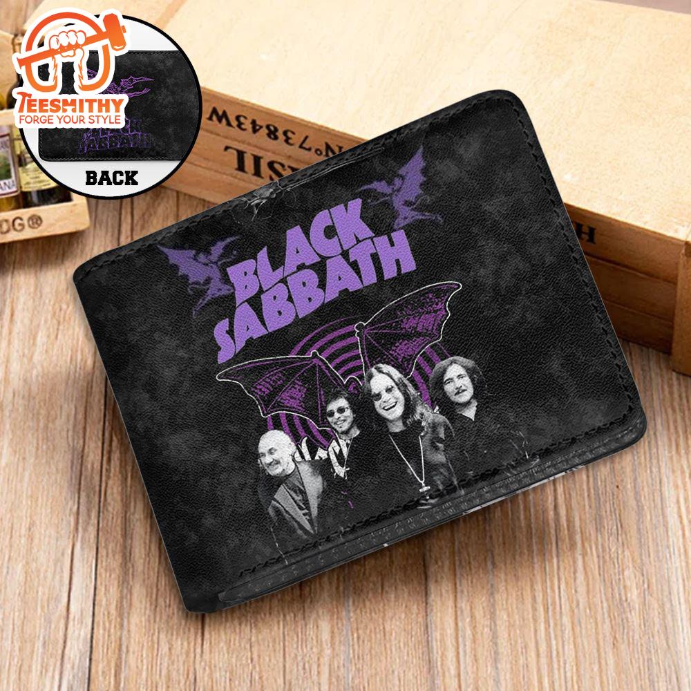 Merry Christmas Black Sabbath 3D Printed Wallet