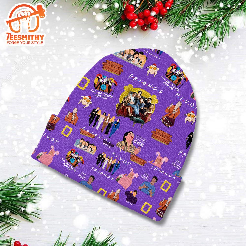 Merry Christmas Merry Christmas Friends Beanie Hat