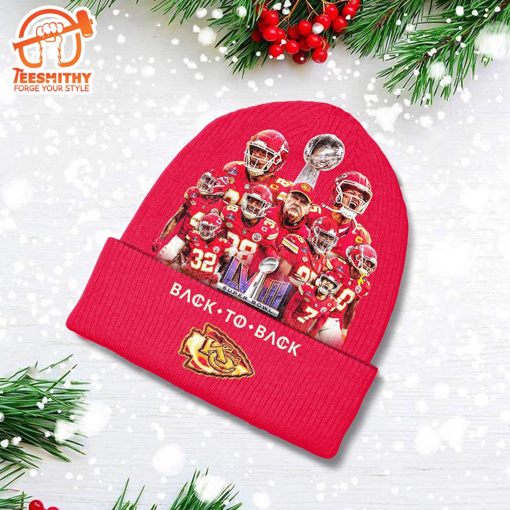 Merry Christmas Merry Christmas Kansas City Chiefs Beanie Hat