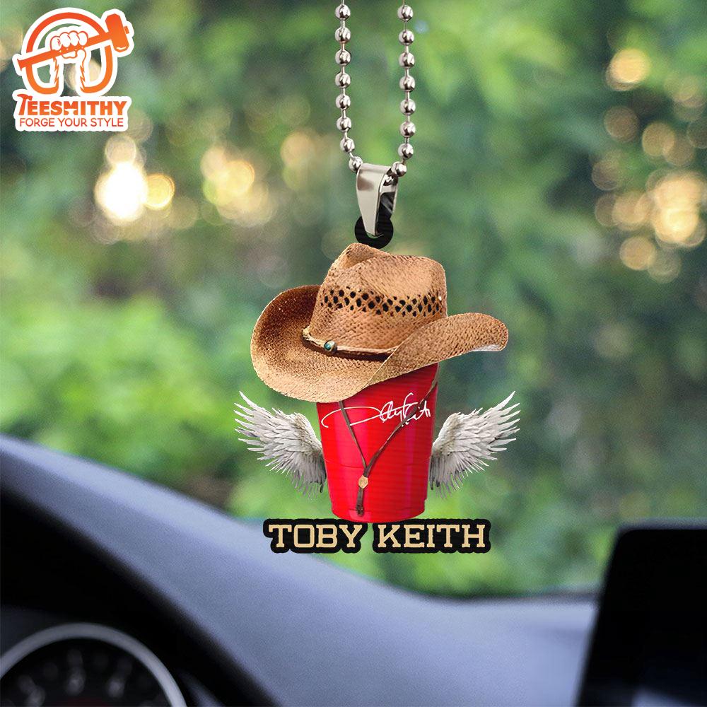 Merry Christmas Toby Keith Custom Shape 1-sided Acrylic Car Ornament