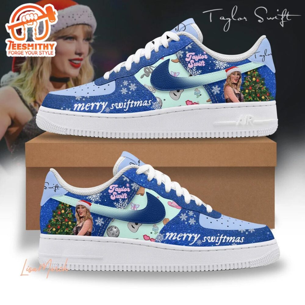 Merry Swiftmas Taylor Swift  2 AF1 Shoes Air Force 1