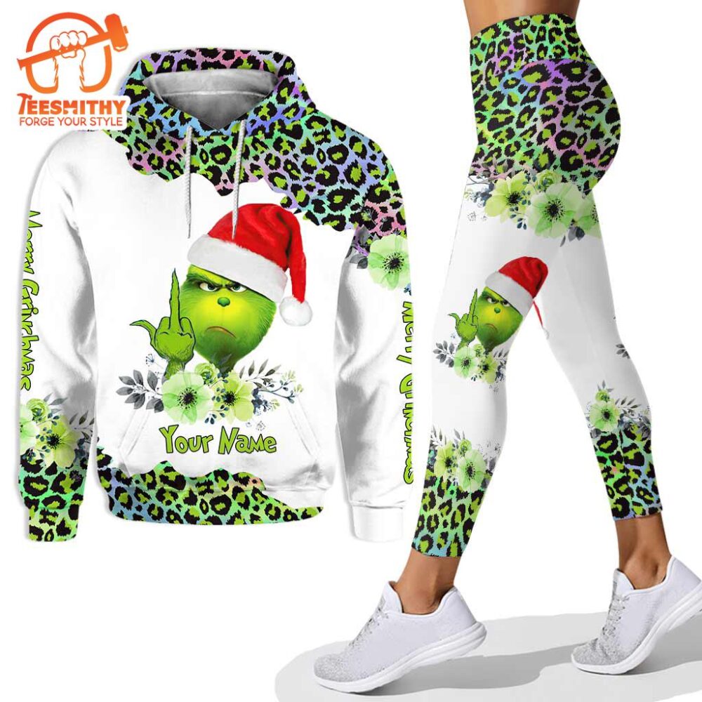 Merry Xmas Hologram – Personalized Stole Christmas Hoodie and Leggings