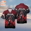 Metallica Red Lightning Short Sleeve Aloha Shirt