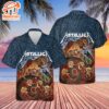 Metallica Zeb Love Lion Snake Short Sleeve Aloha Shirt