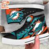 Miami Dolphins High Top Shoes Custom For Fans