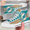 Miami Dolphins High Top Shoes Custom