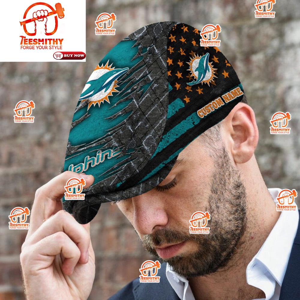 Miami Dolphins NFL Personalized Jeff Cap