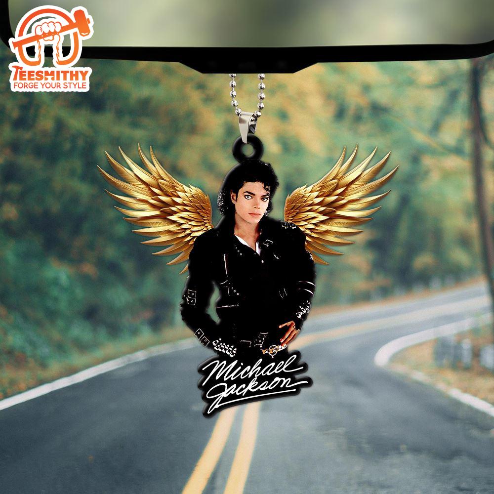 Michael Jackson Custom Shape 1-sided Acrylic Car Ornament