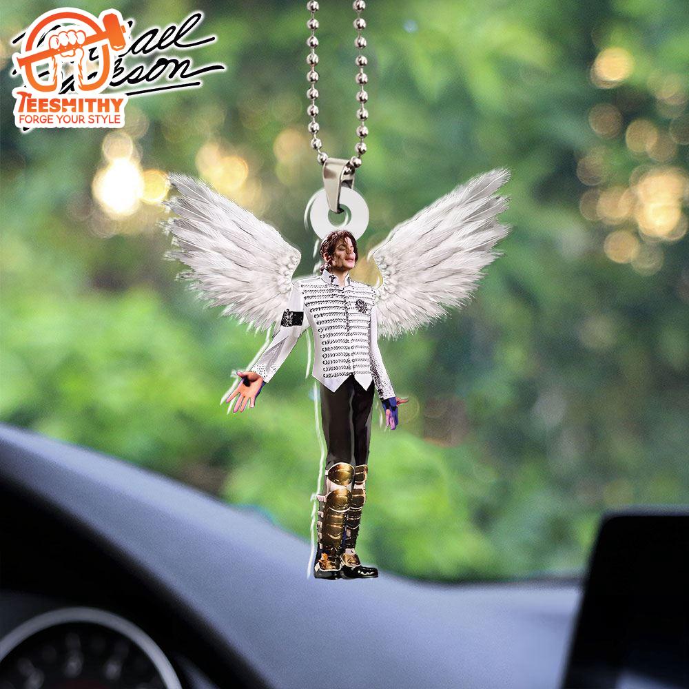 Michael Jackson Decor Christmas  Acrylic Car Ornament, Christmas Ornament