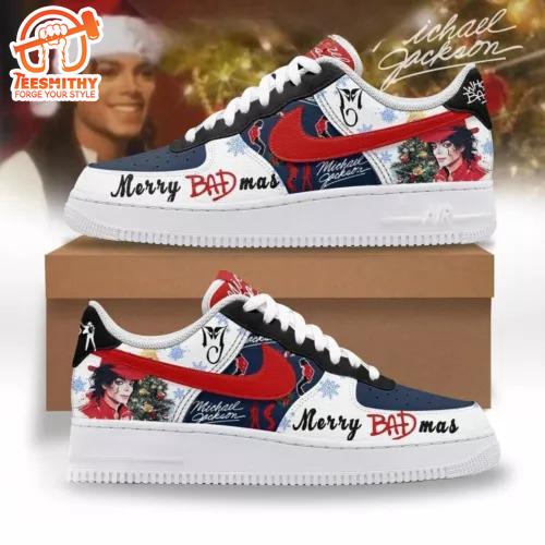 Michael Jackson Merry Christmas Badmas 2024 Air Force 1 Shoes