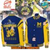 Michigan Wolverines National Champions Football Baseball Jacket