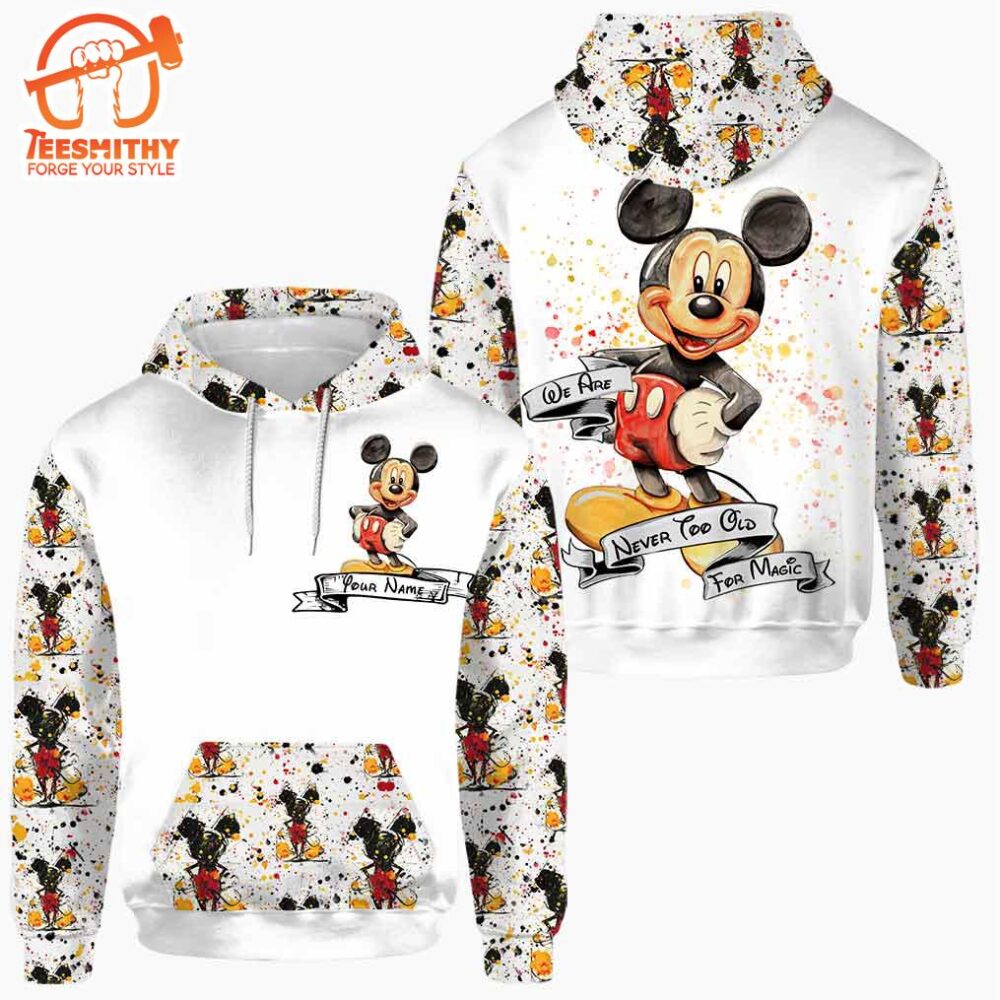 Mickey Mouse Ears - Personalized Hoodie and Leggings