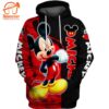 Mickey Mouse Themed Hoodie And Leggings Set