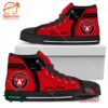 Midtjylland Personalized High Top Canvas Shoes