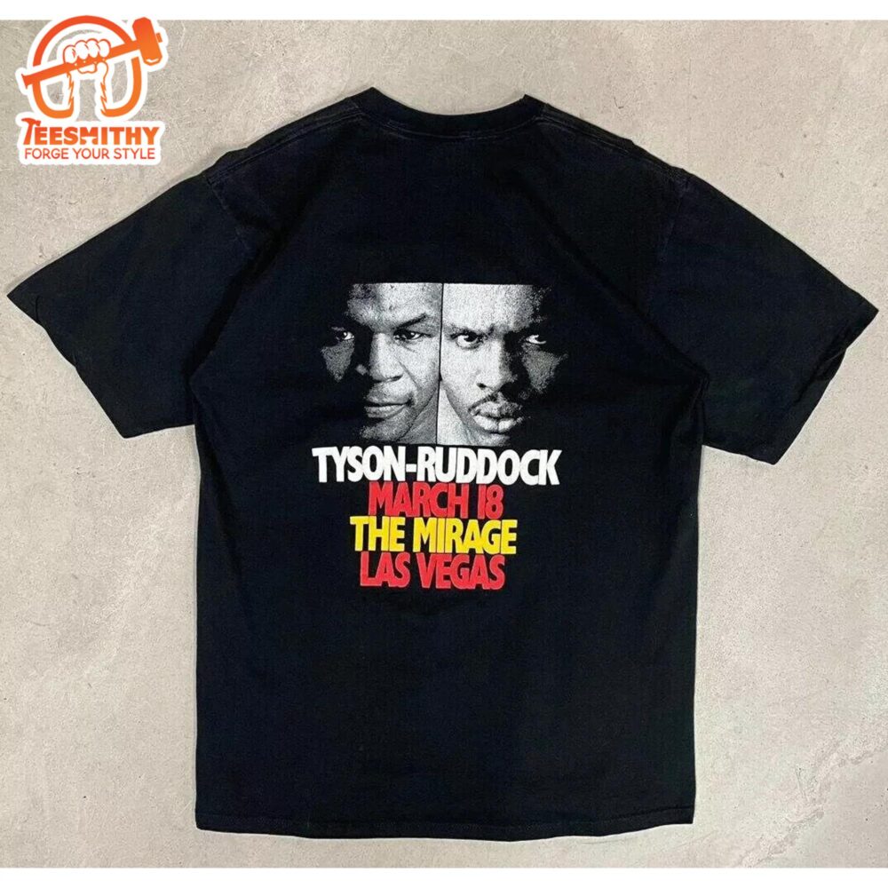 Mike Tyson Razor Ruddock Fight S-4xl Shirt