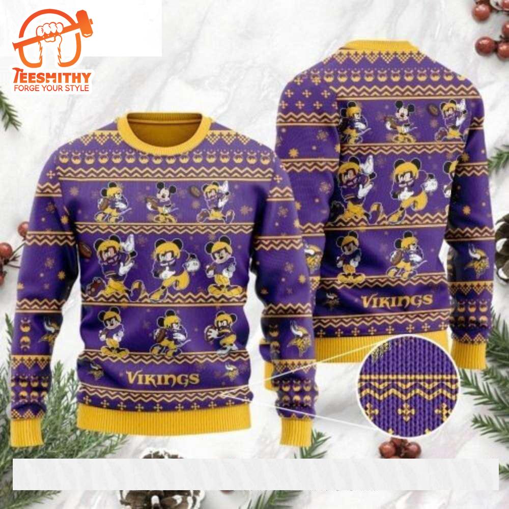 Minnesota Vikings Sweater Gift for Christmas