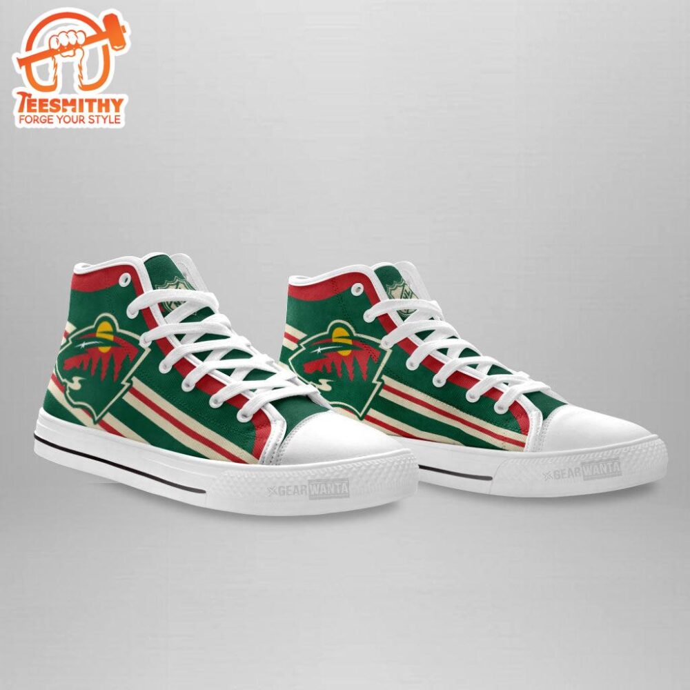 Minnesota Wild High Top Shoes Custom Sneakers