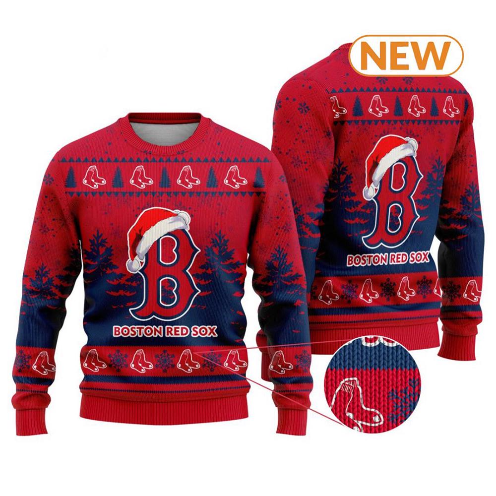 MLB Boston Red Sox 2024  Ugly Christmas Sweater Shirt, Sweatshirt