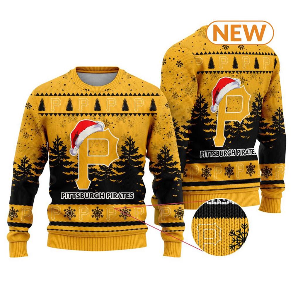 MLB Pittsburgh Pirates 2024  Ugly Christmas Sweater Shirt, Sweatshirt