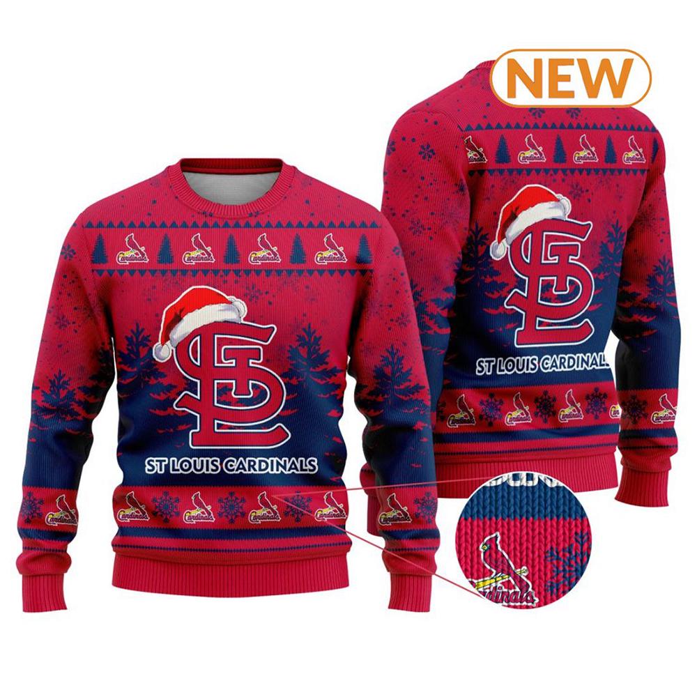 MLB St. Louis Cardinals 2024  Ugly Christmas Sweater Shirt, Sweatshirt