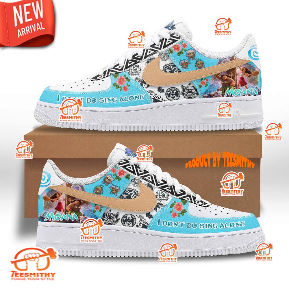 Moana 2 I Don’t Do Sing Alone Limited Edition Air Force 1 Shoes