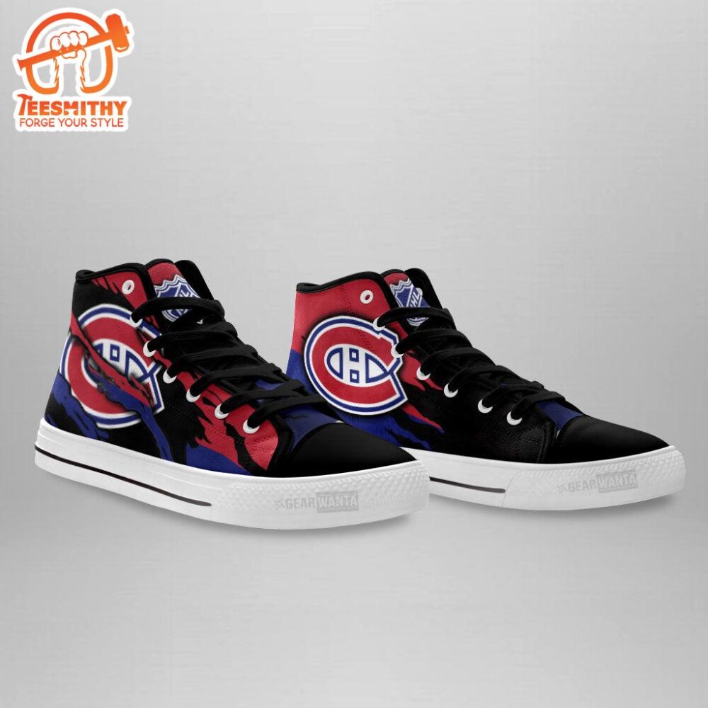 Montreal Canadiens High Top Shoes Custom For Fans